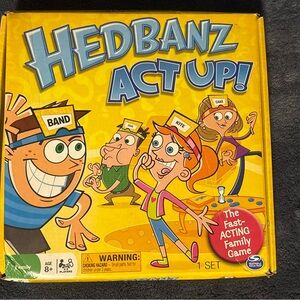HEDBANZ ACT UP GAME  Family Game (Spin Master)